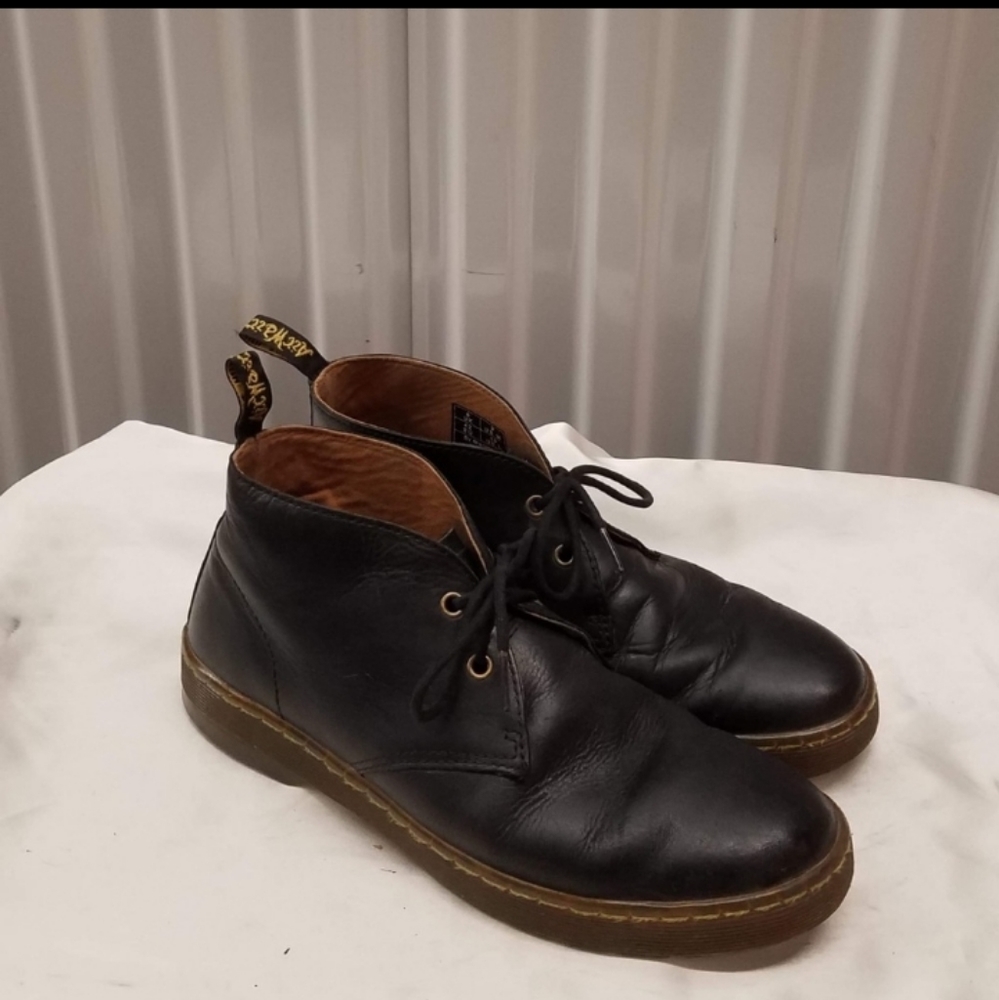Vintage Doc Martens Black Ankle Boots